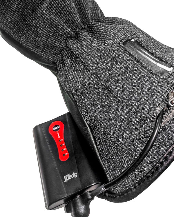 California heat 保暖打底 7V Lithium-Ion Battery Outdoor Pro Gloves Black 7V