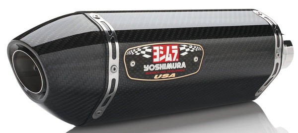 YOSHIMURA 排气管 EXHAUST SIGNATURE R-77 SLIP-ON SS-CF-CF DUAL