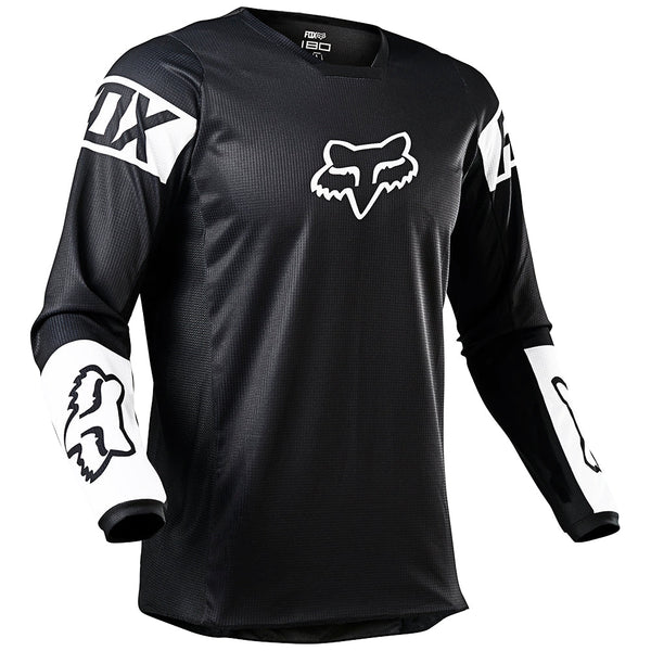 FOX 骑行衣 180 骑行服 Revn Jersey [黑/白]