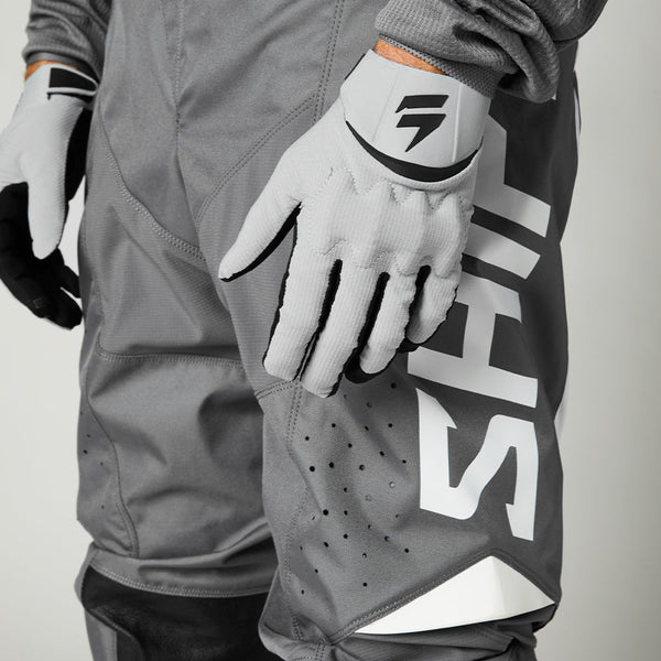 SHIFT 骑行服 WHITE LABEL TRAC PANTS [灰/白]