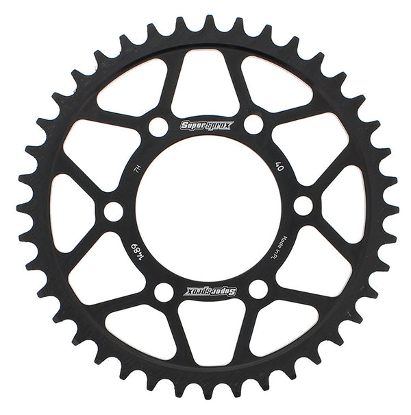 SUPERSPROX 后链轮 钢制 40T-525 黑 KAW