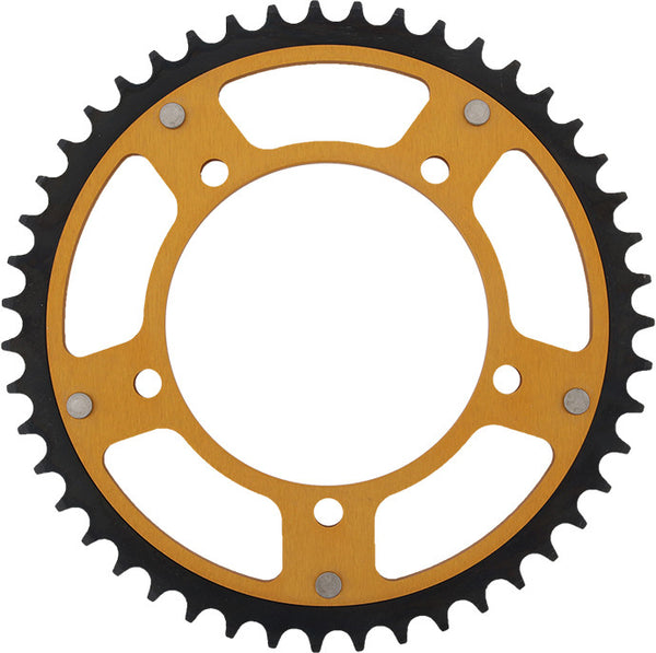 SUPERSPROX 链轮 REAR STEALTH SPROCKET ALU/STL 47T-520 GLD HAY/SUZ/TRI