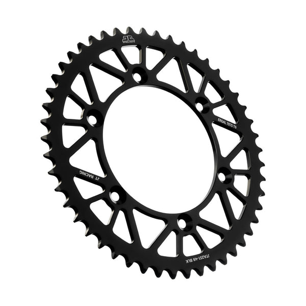 JT 链轮 REAR RACELITE SPROCKET ALUM 49T-520 黑 HON/YAM