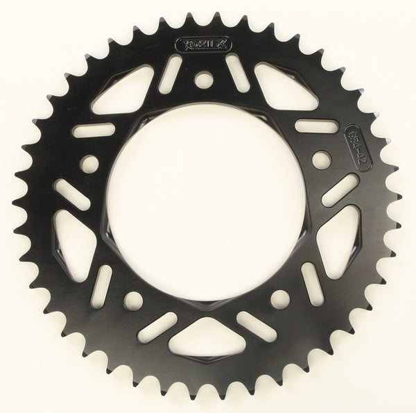 VORTEX 链轮 REAR F5 SPROCKET ALUMINUM 42T-525 BLK HC YAM
