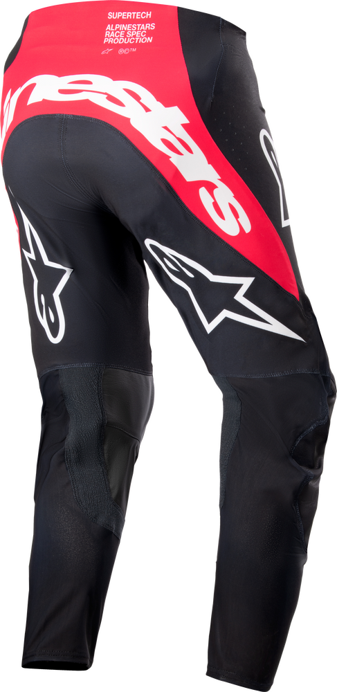 Alpinestars 骑行裤 Supertech Ward Pants Black/Red Berry