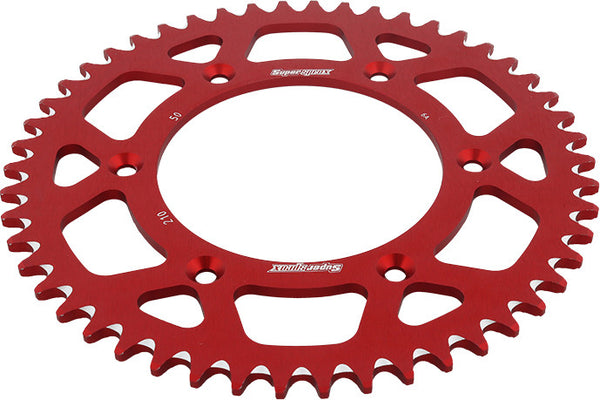 SUPERSPROX 链轮 REAR SPROCKET ALUMINUM 50T-520 RED HON