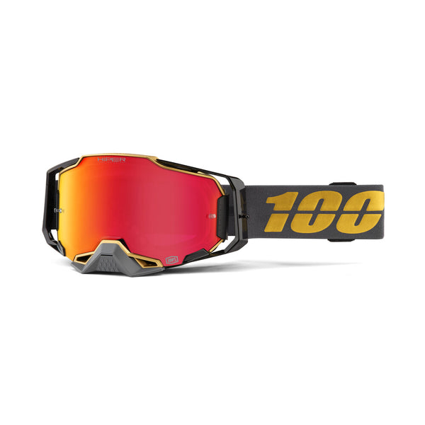 100% 风镜 Armega Hiper Goggles Red Mirror