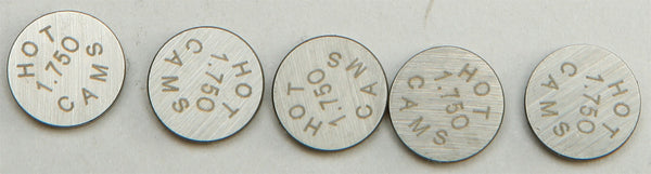 HOT CAMS 发动机 VALVE SHIMS 9.48X1.75MM 5/PK