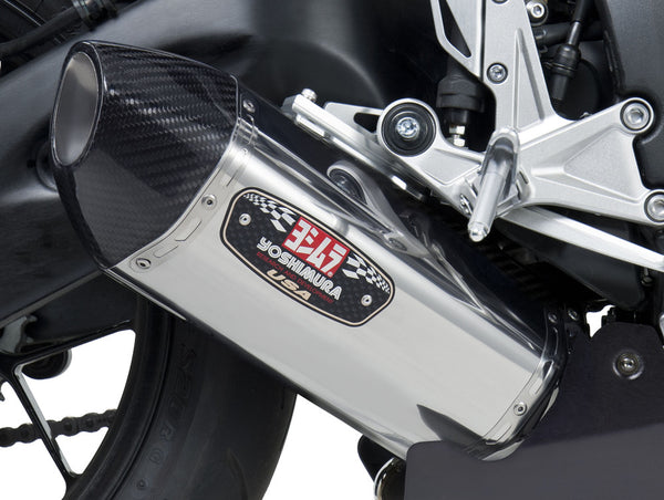 YOSHIMURA 排气管 EXHAUST RACE R-77 SLIP-ON SS-SS-CF