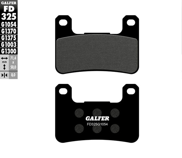 GALFER 刹车片 SEMI METALLIC FD325G1054