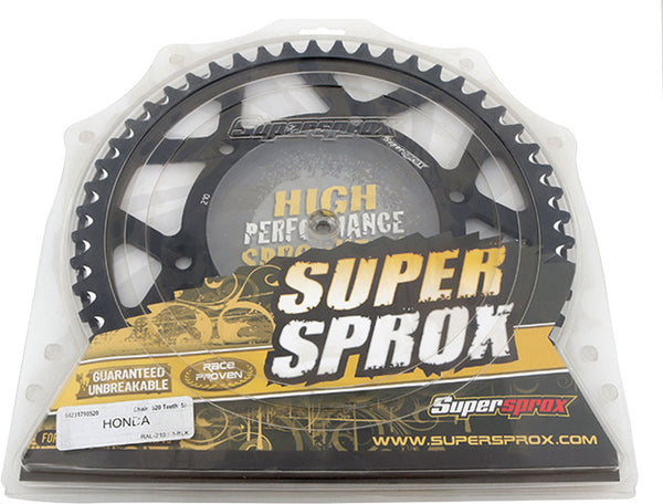 SUPERSPROX 链轮 REAR SPROCKET ALUMINUM 52T-520 BLK HON