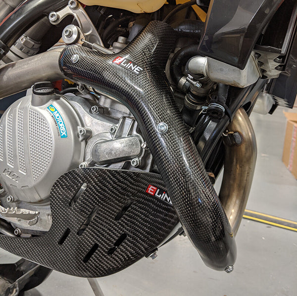 E-LINE ACCESSORIES 车辆防护 CARBON FIBER SKID PLATES HUS/KTM