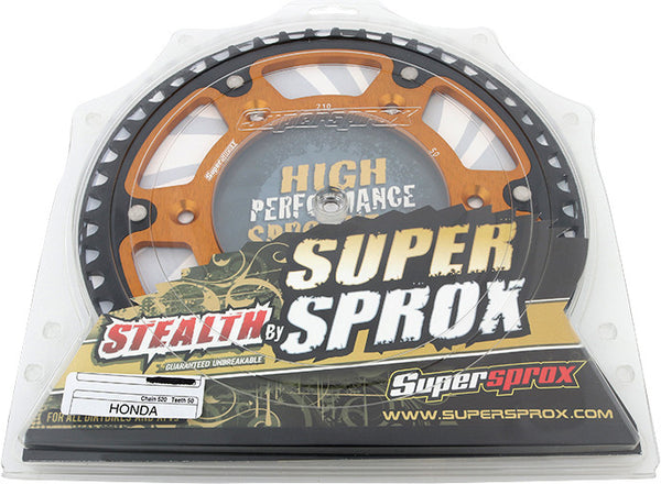 SUPERSPROX 链轮 REAR STEALTH SPROCKET ALU/STL 50T-520 GLD HON