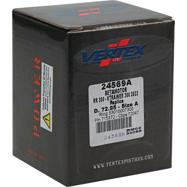 VERTEX 活塞 PISTON KIT CAST 72.95/STD BETA