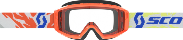 SCOTT 风镜 Youth Primal Goggle Orange Clear
