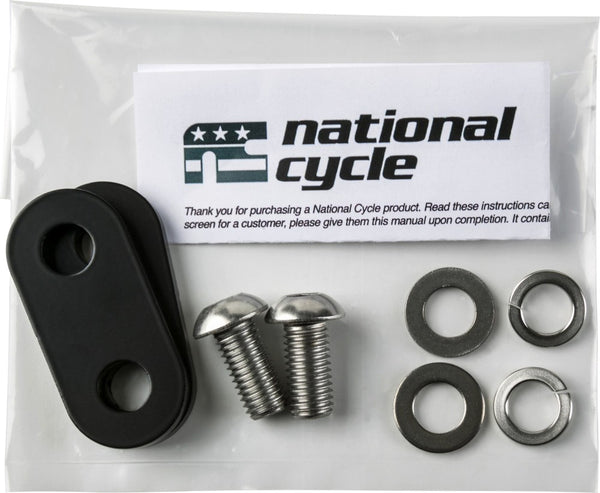 NATIONAL CYCLE 支架 FOOTREST MOUNT/PR 黑 38MM COMFORT BAR GL1800