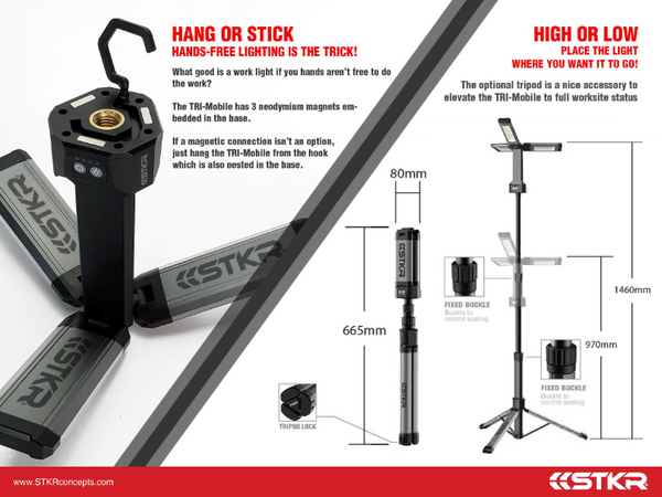 STKR 照明 Tri-Mobile Light