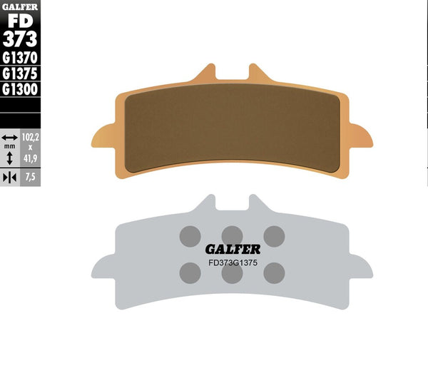 GALFER  BRAKE PADS SINTERED CERAMIC FD373G1375