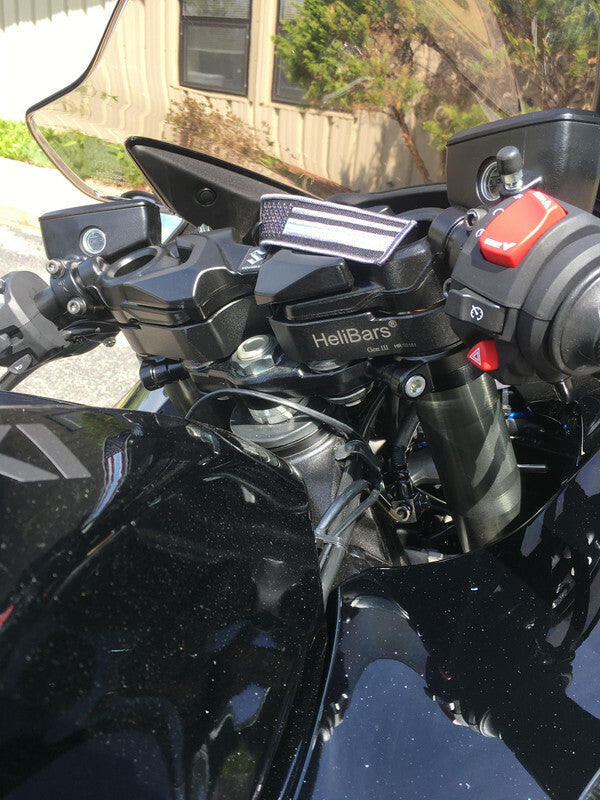 HELIBARS 车把升高 HANDLEBAR RISERS 黑 SUZ