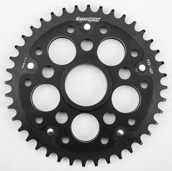 SUPERSPROX 链轮 REAR STEALTH SPROCKET ALU/STL 40T-520 黑 DUC