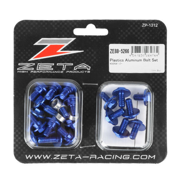 ZETA 五金件 ALUMINUM BOLT KIT BLUE