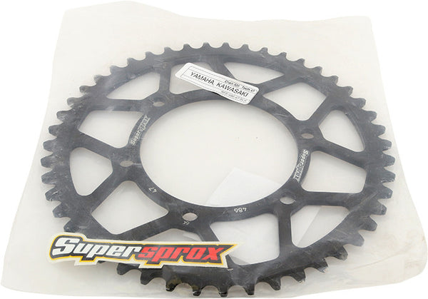 SUPERSPROX 后链轮 钢制 47T-520 黑 HON/KAW/YAM