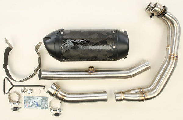 TBR 排气管 S1R BLACK FULL CARBON