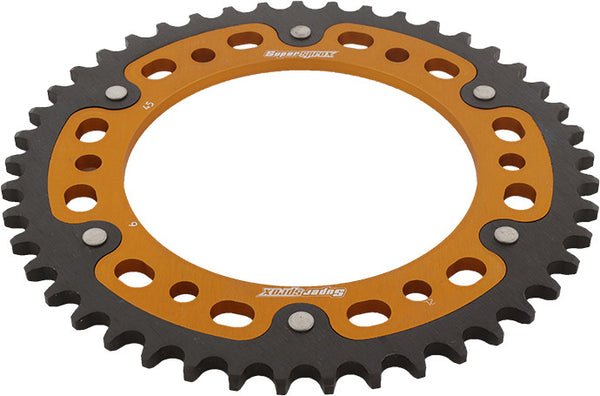 SUPERSPROX 链轮 REAR STEALTH SPROCKET ALU/STL 45T-525 GLD BMW