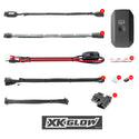 XK GLOW 照明 Chrome LED Accent Light Kit