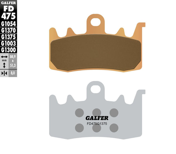 GALFER 刹车片 SINTERED CERAMIC FD475G1375