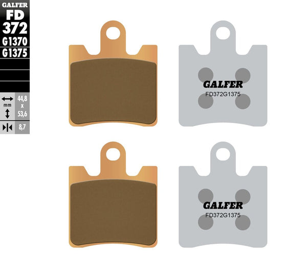 GALFER 刹车片 SINTERED CERAMIC FD372G1375
