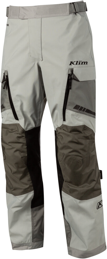 Klim Carlsbad Gore-Tex Motorcycle Textile Pants Light Grey