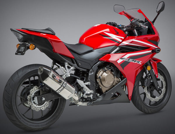 YOSHIMURA 排气管 EXHAUST SIGNATURE R-77 SLIP-ON SS-SS-CF