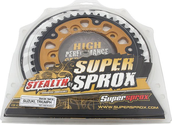 SUPERSPROX 链轮 REAR STEALTH SPROCKET ALU/STL 44T-530 GLD TRI