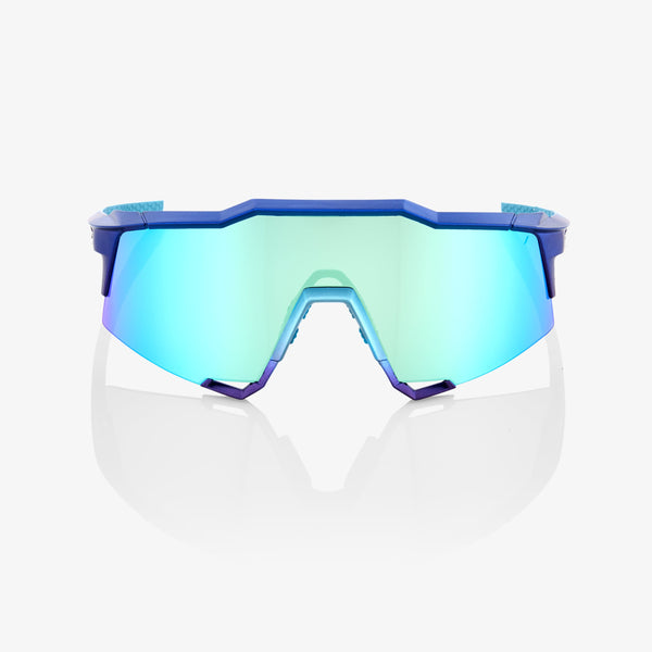 100% Speedcraft 运动眼镜 100% Speedcraft - 哑光 Metallic Into the Fade - 蓝 Topaz Multilayer Mirror Lens