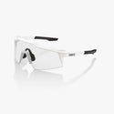 100% Speedcraft 运动眼镜 100% Speedcraft SL - 哑光 白 - Hiper 银 Mirror Lens