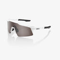 100% Speedcraft 运动眼镜 100% Speedcraft SL - 哑光 白 - Hiper 银 Mirror Lens