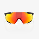 100% Racetrap 运动眼镜 100% Racetrap - Soft Tact 黑 - Hiper 红 Multilayer Mirror Lens