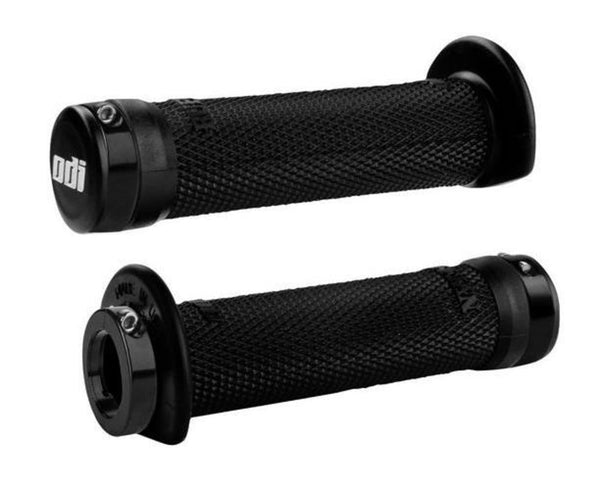 ODI 手把胶 J30RFB-B 130mm Ruffian ATV Lock-On Grips - 黑 Clamp