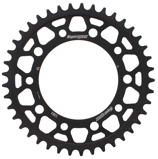 SUPERSPROX 后链轮 钢制 41T-520 黑 HON