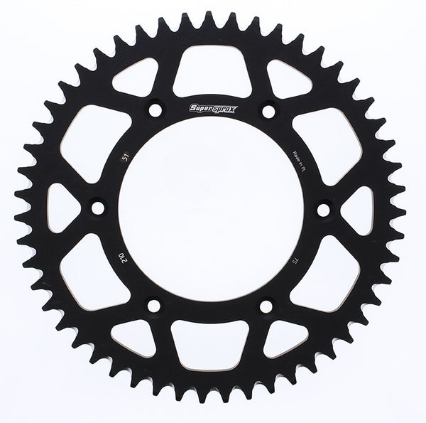 SUPERSPROX 链轮 REAR SPROCKET ALUMINUM 51T-520 BLK HON