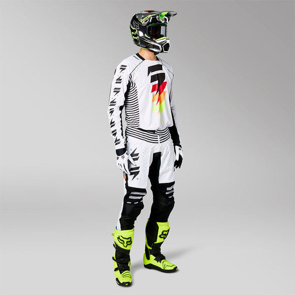 SHIFT 黑 LABEL TARGA JERSEY [白/黑]