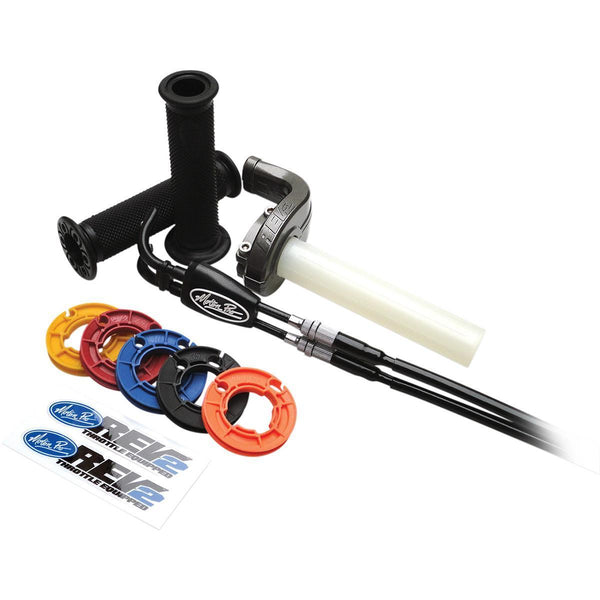 MOTION PRO 油门/刹车/离合线 REV 2 黑 VINYL THROTTLE PUSH PULL SET HUSKY