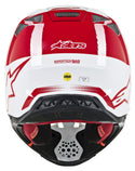 ALPINESTARS 头盔 Supertech M-8 Triple Helmet Red/White Gloss M-8