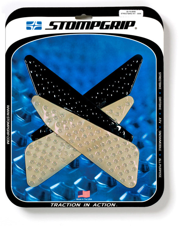 Stompgrip Yamaha Tank Pad Kit - Volcano Clear
