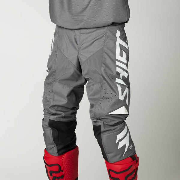 SHIFT 骑行服 WHITE LABEL TRAC PANTS [灰/白]