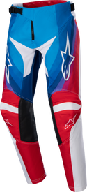 Alpinestars 青少年款 骑行裤 Youth Racer Pneuma Pants Youth Blue/Mars Red/White