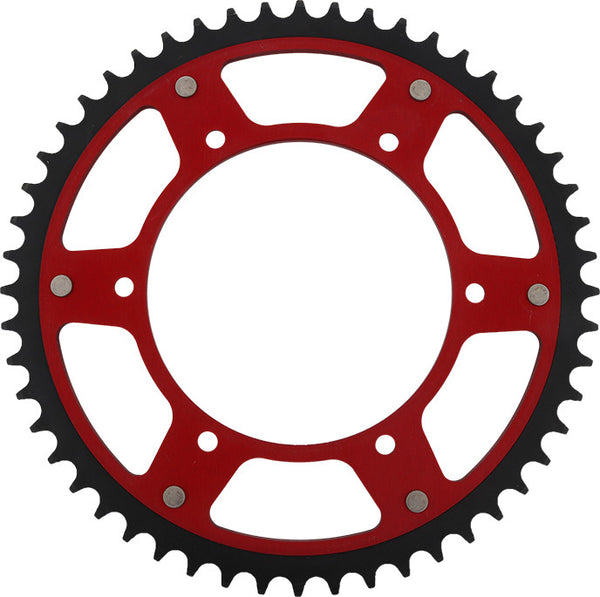 SUPERSPROX 链轮 REAR STEALTH SPROCKET ALU/STL 52T-520 红 HUSQ