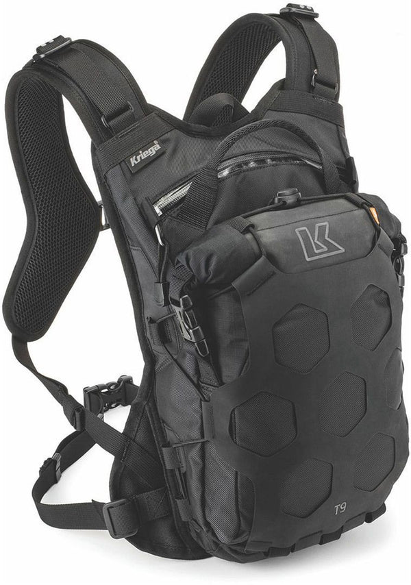 Kriega Trail 9 Motorcycle Backpack Black