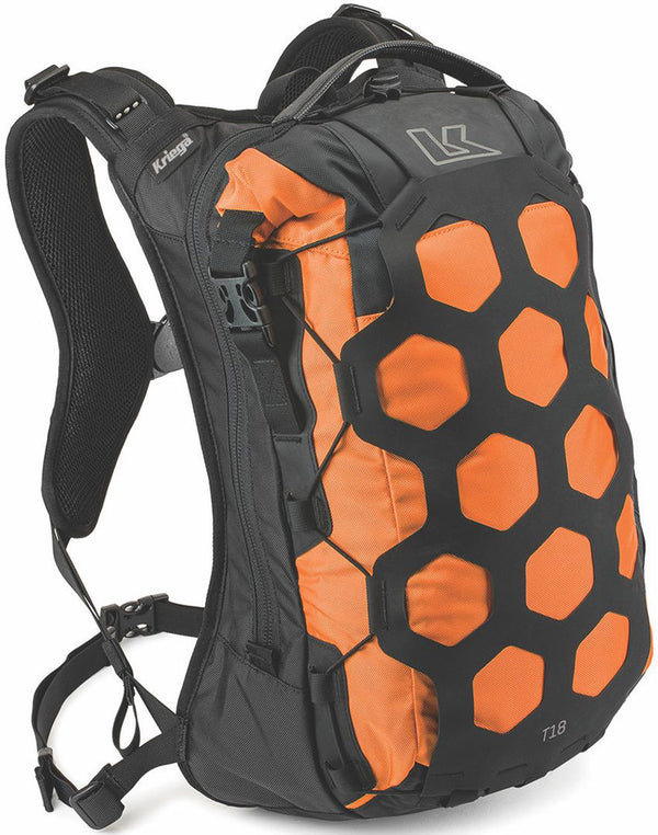 Kriega Trail 18 Motorcycle Backpack Orange